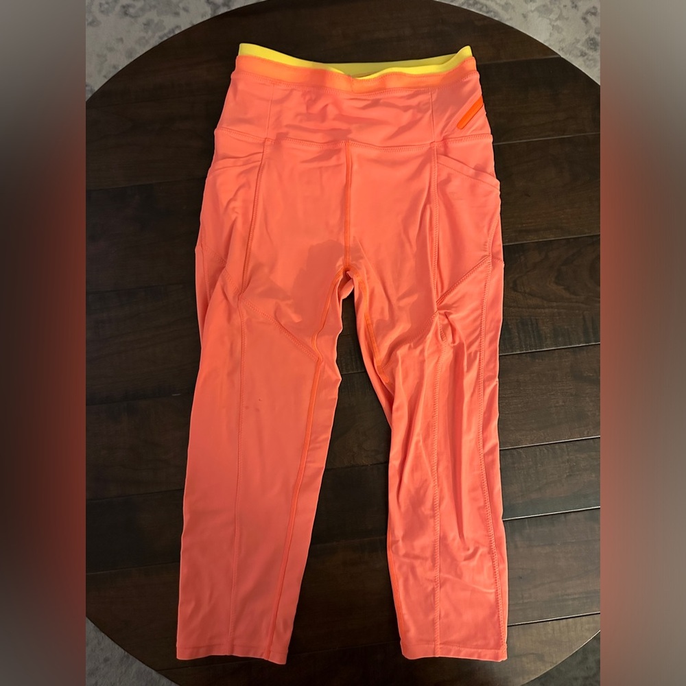 Free People Movement Orange Leggings